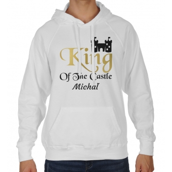 Bluza z kapturem na dzień Ojca King of the castle + imię